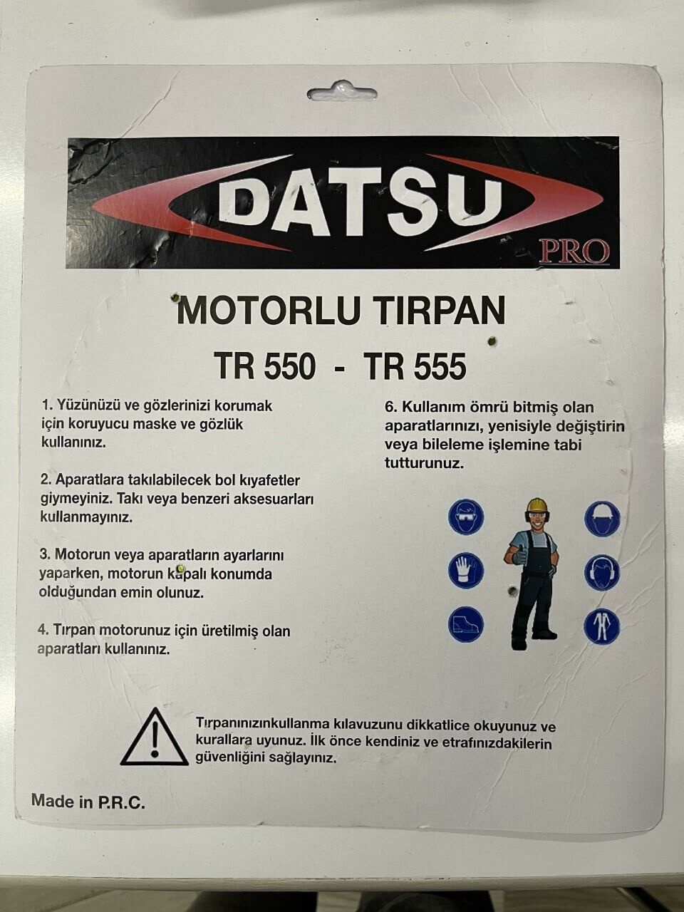 Datsu Elmaslı Tırpan Testeresi 255 mm 40 Diş